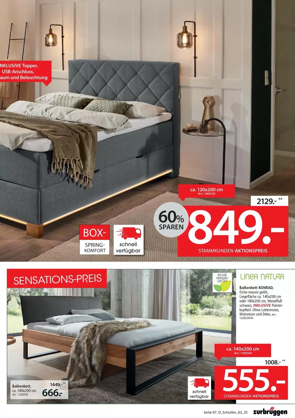 Zurbrüggen Prospekt (ab 15.07.2025) zum Blättern - Seite 7