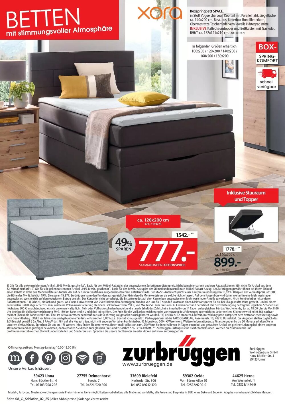 Zurbrüggen Prospekt (ab 15.07.2025) zum Blättern - Seite 8