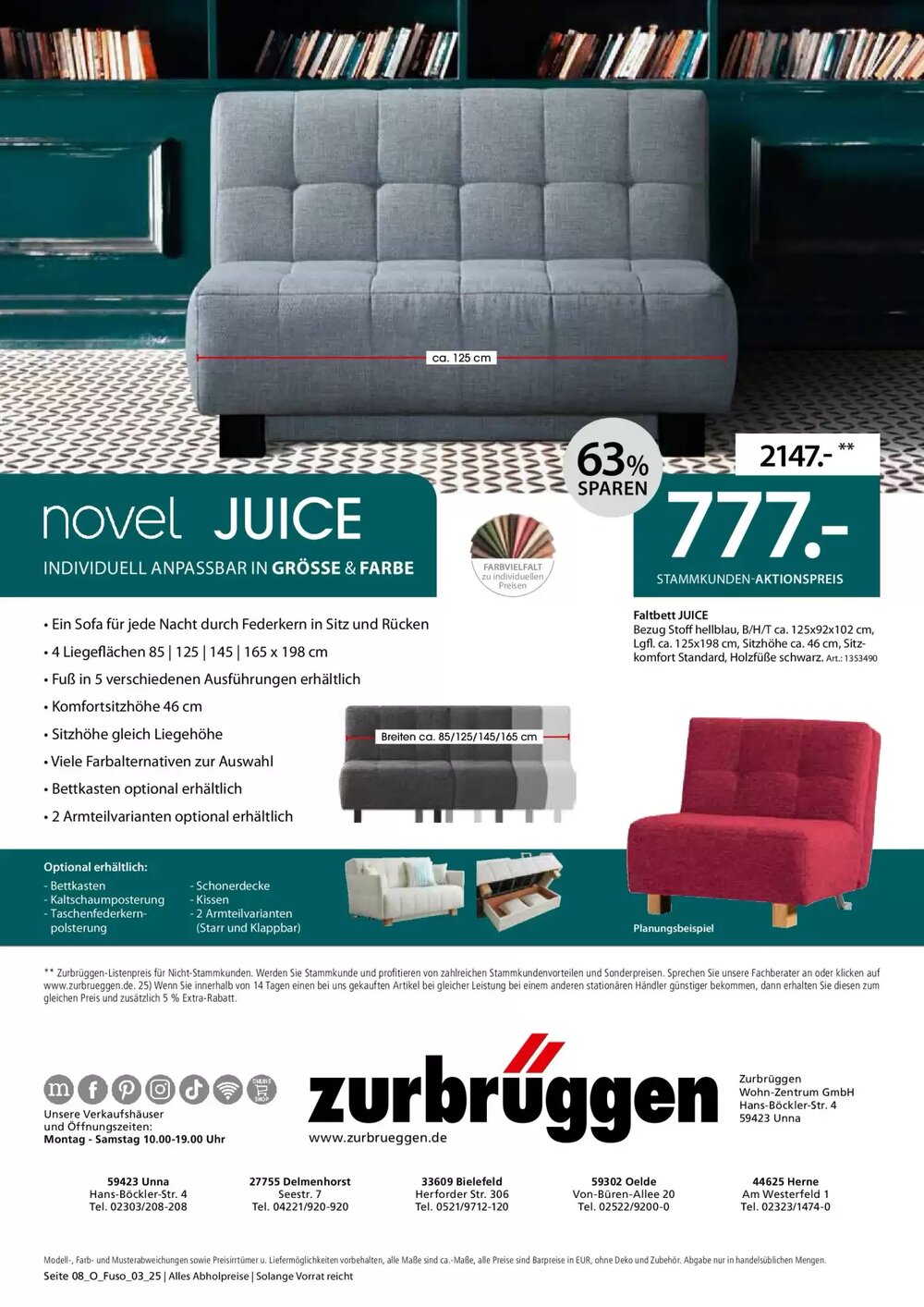 Zurbrüggen Prospekt (ab 11.09.2025) zum Blättern - Seite 8