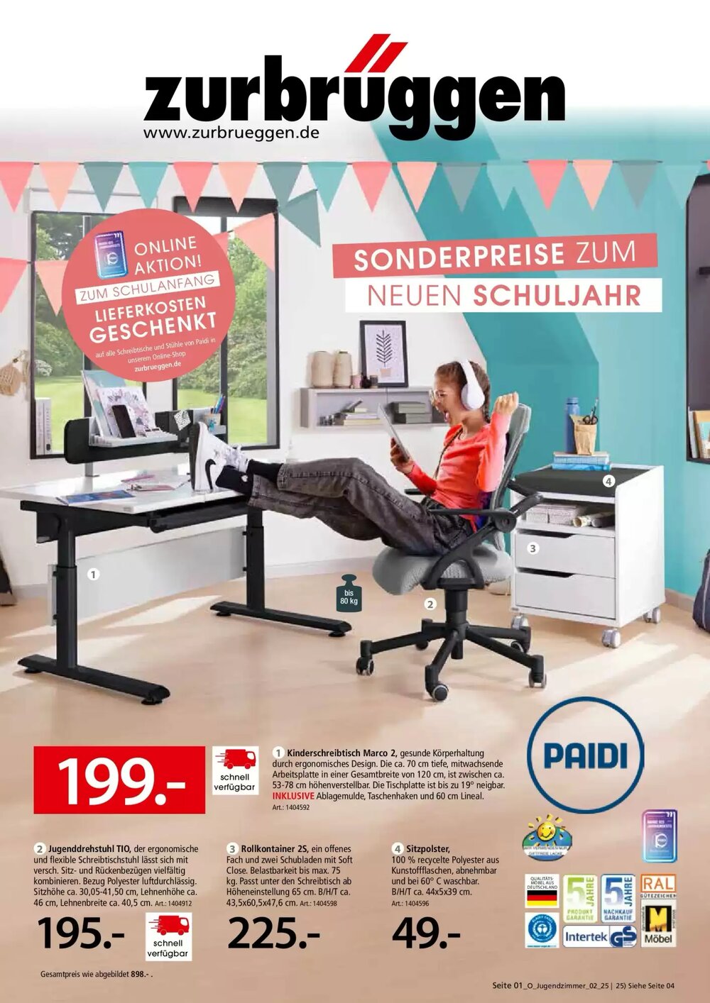 Zurbrüggen Prospekt (ab 28.09.2025) zum Blättern - Seite 1