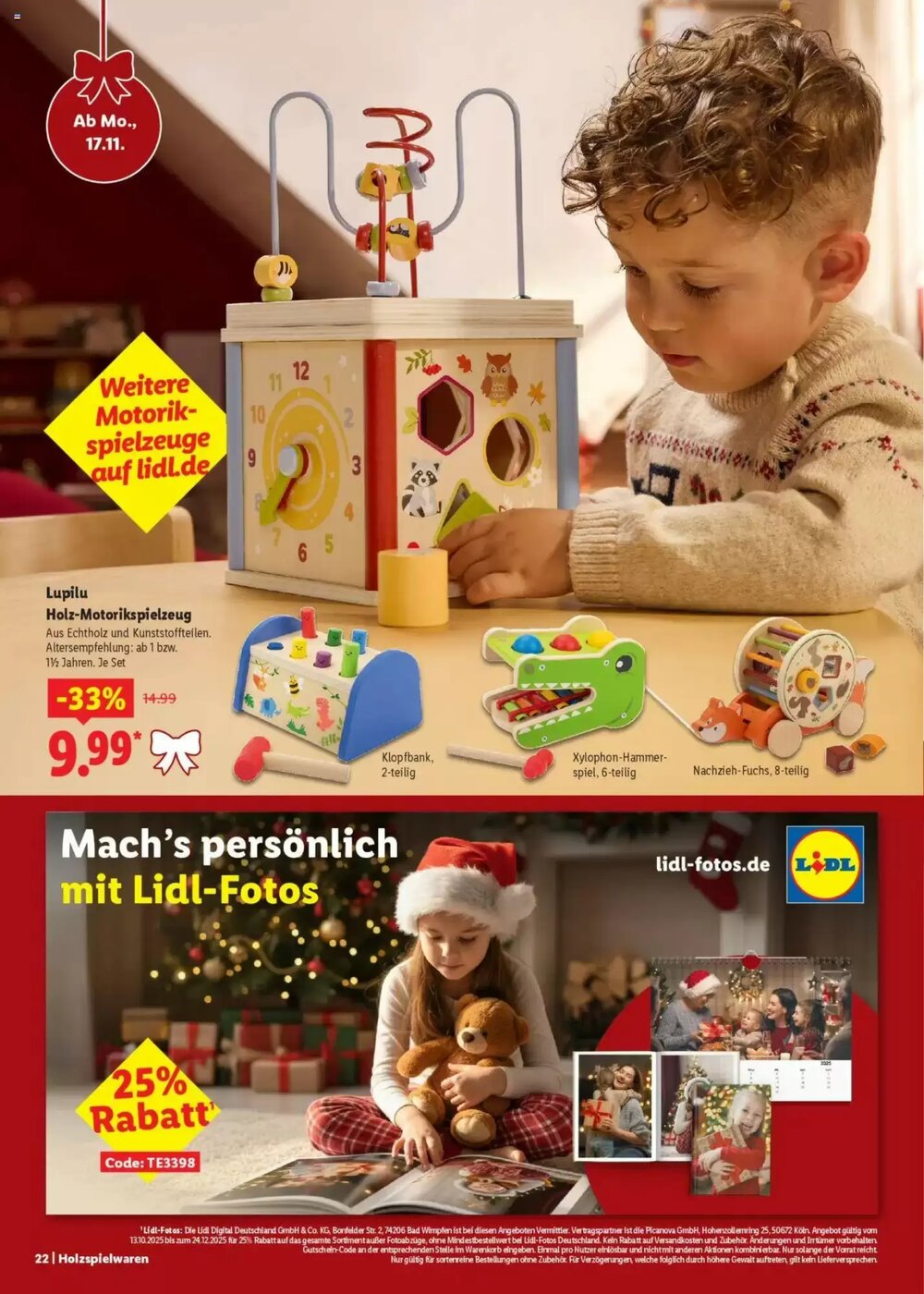 Lidl Prospekt (ab 11.10.2025) zum Blättern - Seite 22