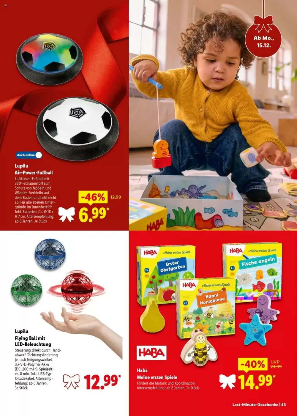 Lidl Prospekt (ab 11.10.2025) zum Blättern - Seite 43