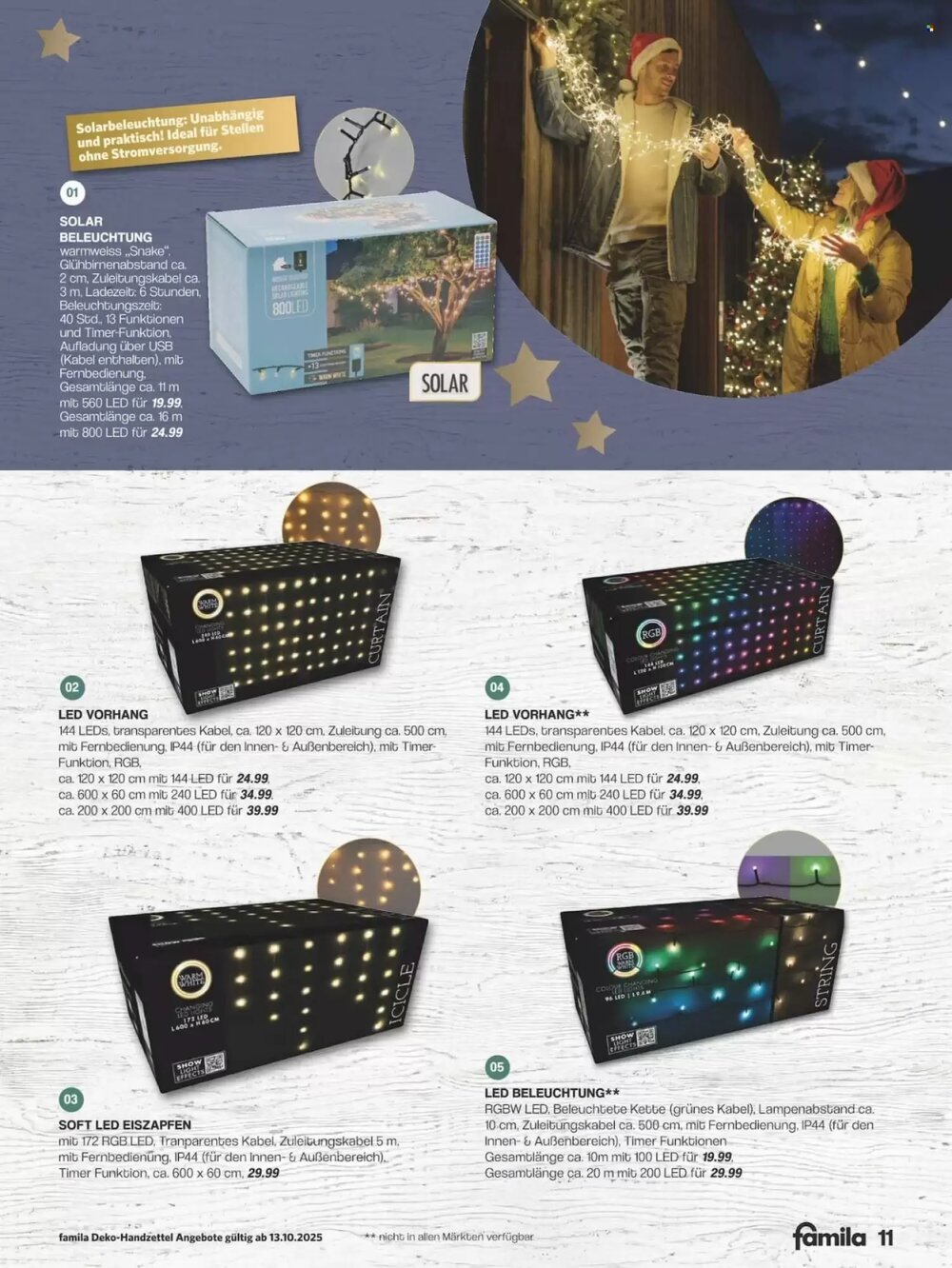 Famila Nord Ost Prospekt (ab 13.10.2025) zum Blättern - Seite 11