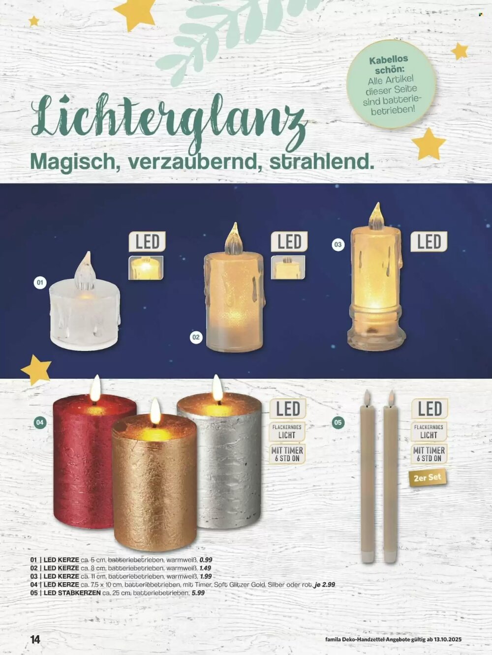 Famila Nord Ost Prospekt (ab 13.10.2025) zum Blättern - Seite 14