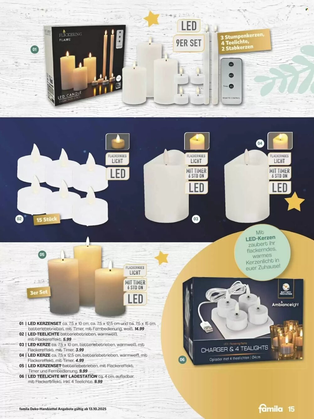 Famila Nord Ost Prospekt (ab 13.10.2025) zum Blättern - Seite 15