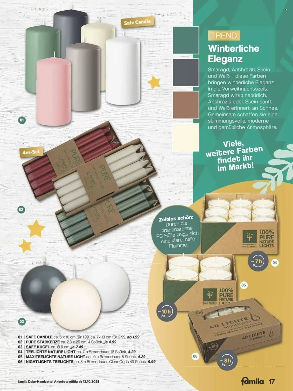 Famila Nord Ost Prospekt (ab 13.10.2025) zum Blättern - Seite 17