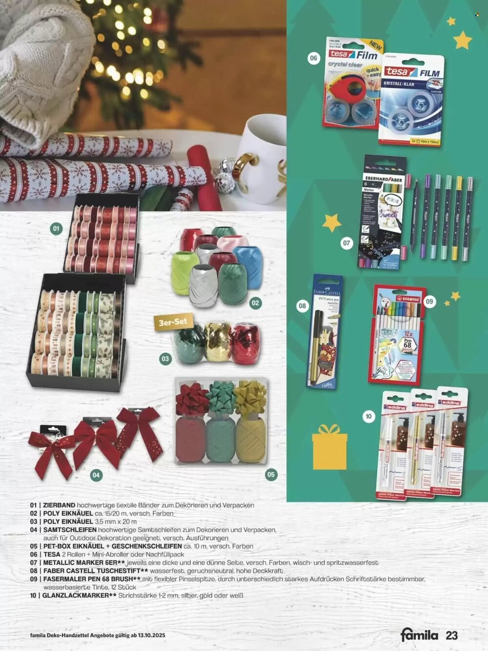 Famila Nord Ost Prospekt (ab 13.10.2025) zum Blättern - Seite 23