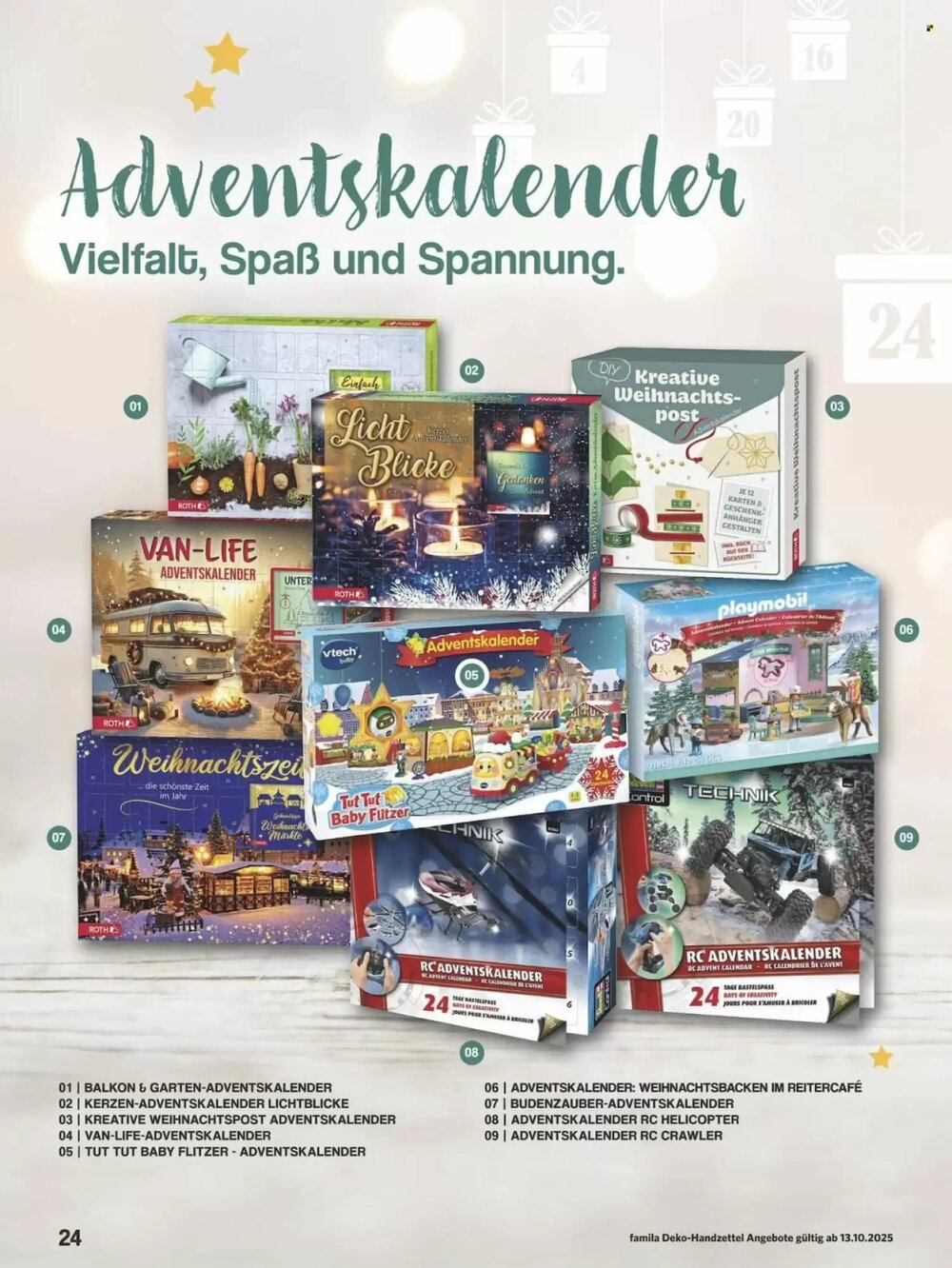Famila Nord Ost Prospekt (ab 13.10.2025) zum Blättern - Seite 24