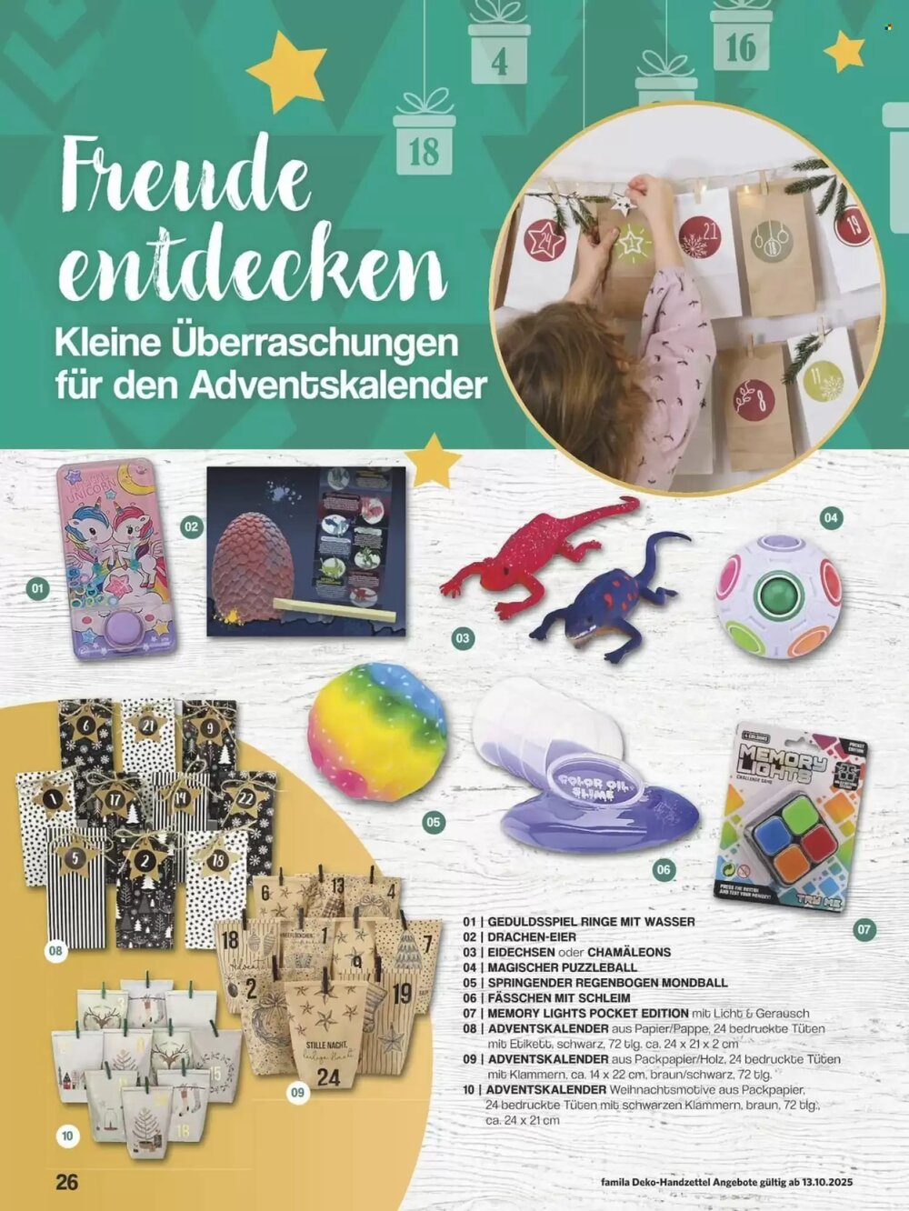 Famila Nord Ost Prospekt (ab 13.10.2025) zum Blättern - Seite 26