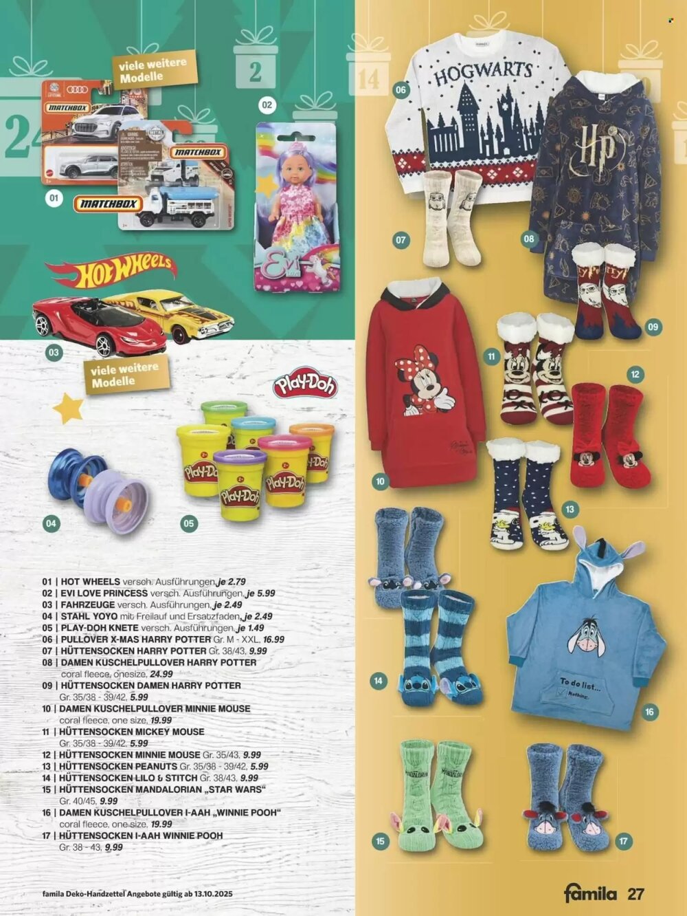 Famila Nord Ost Prospekt (ab 13.10.2025) zum Blättern - Seite 27