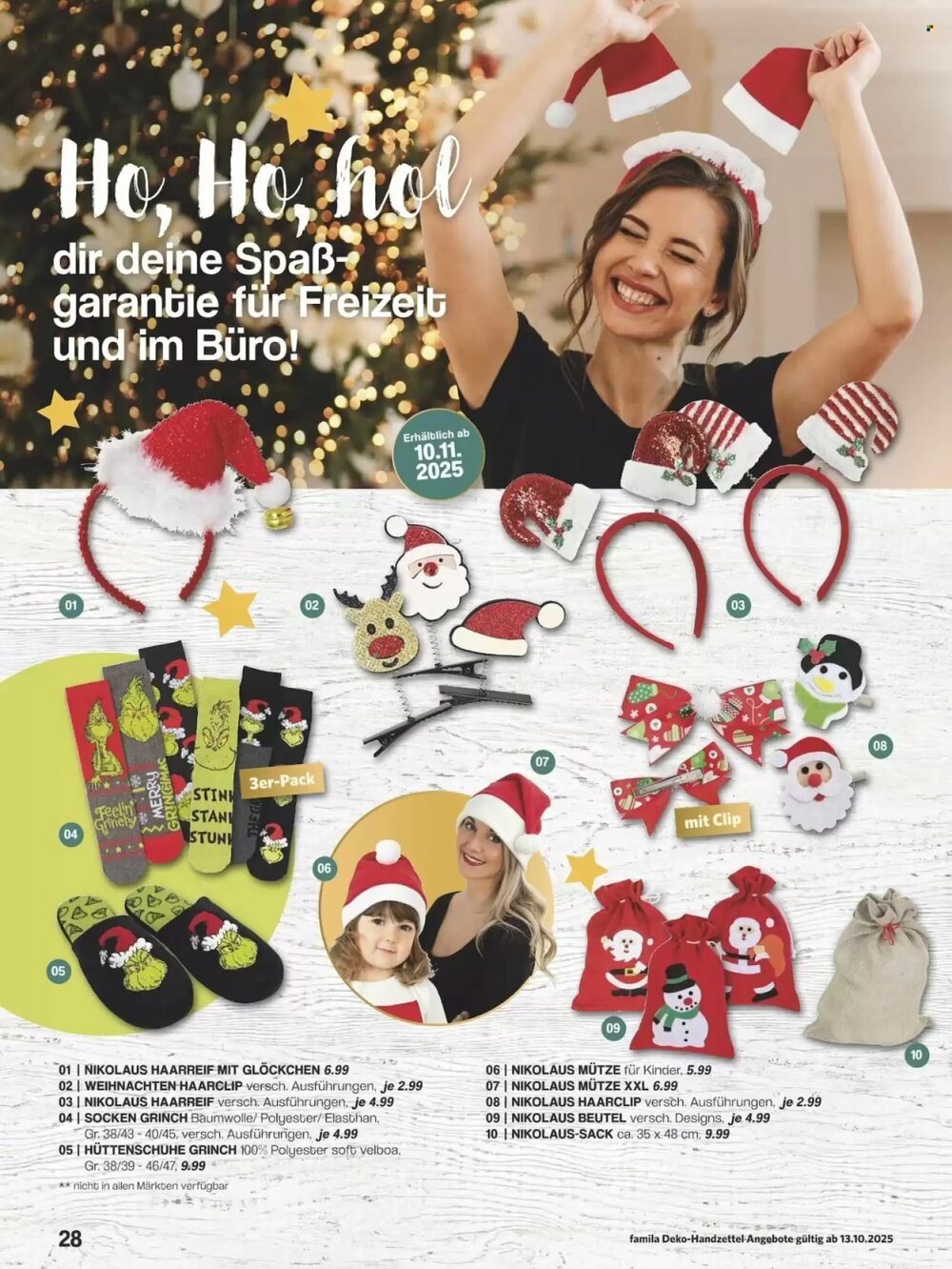 Famila Nord Ost Prospekt (ab 13.10.2025) zum Blättern - Seite 28