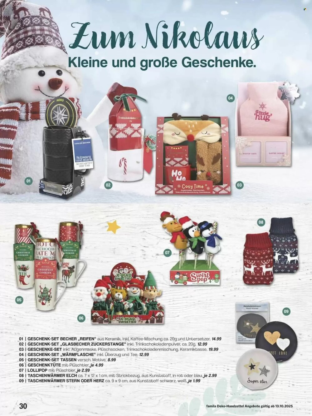 Famila Nord Ost Prospekt (ab 13.10.2025) zum Blättern - Seite 30