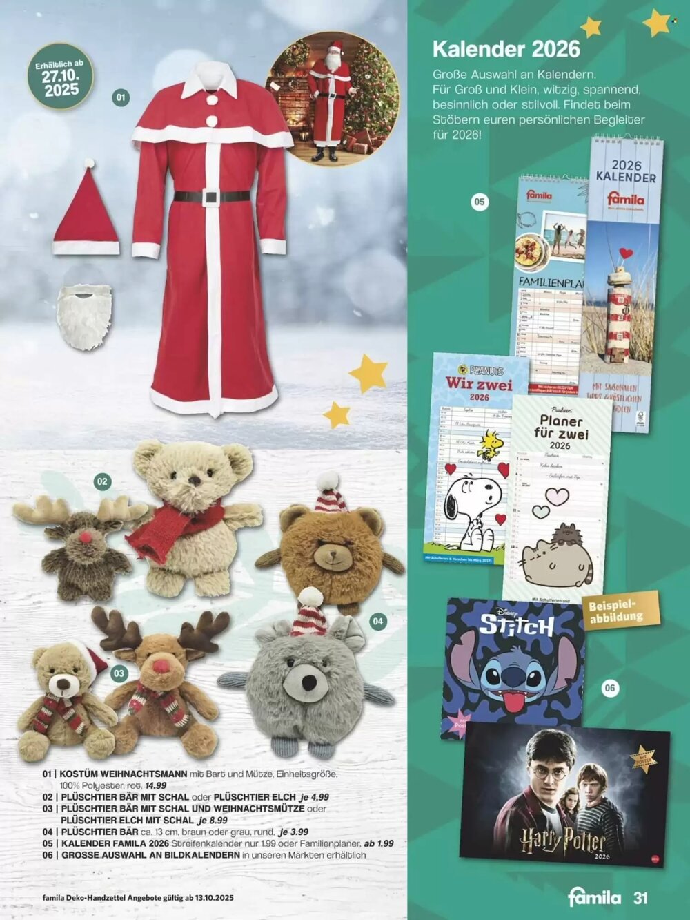 Famila Nord Ost Prospekt (ab 13.10.2025) zum Blättern - Seite 31