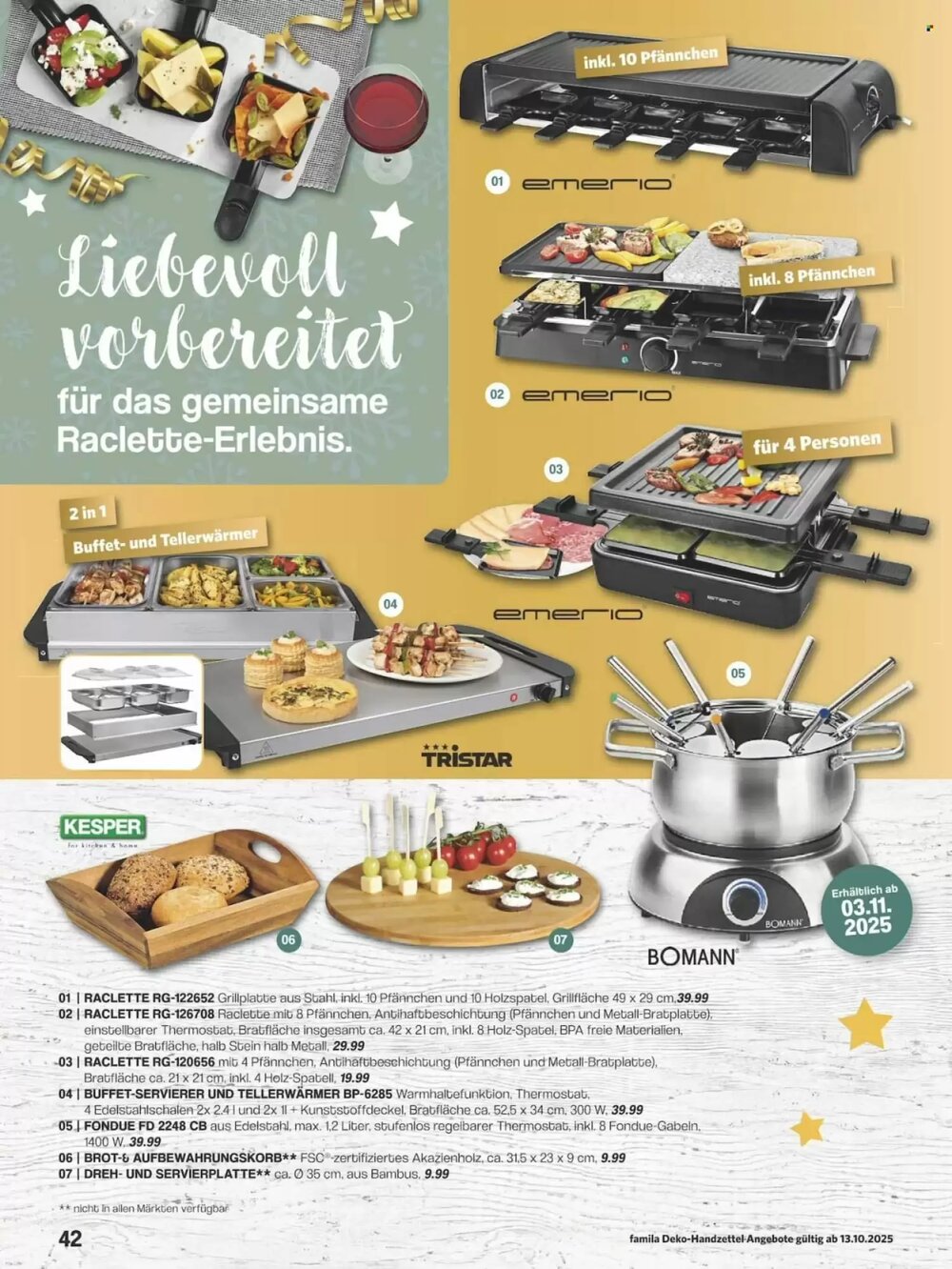 Famila Nord Ost Prospekt (ab 13.10.2025) zum Blättern - Seite 42