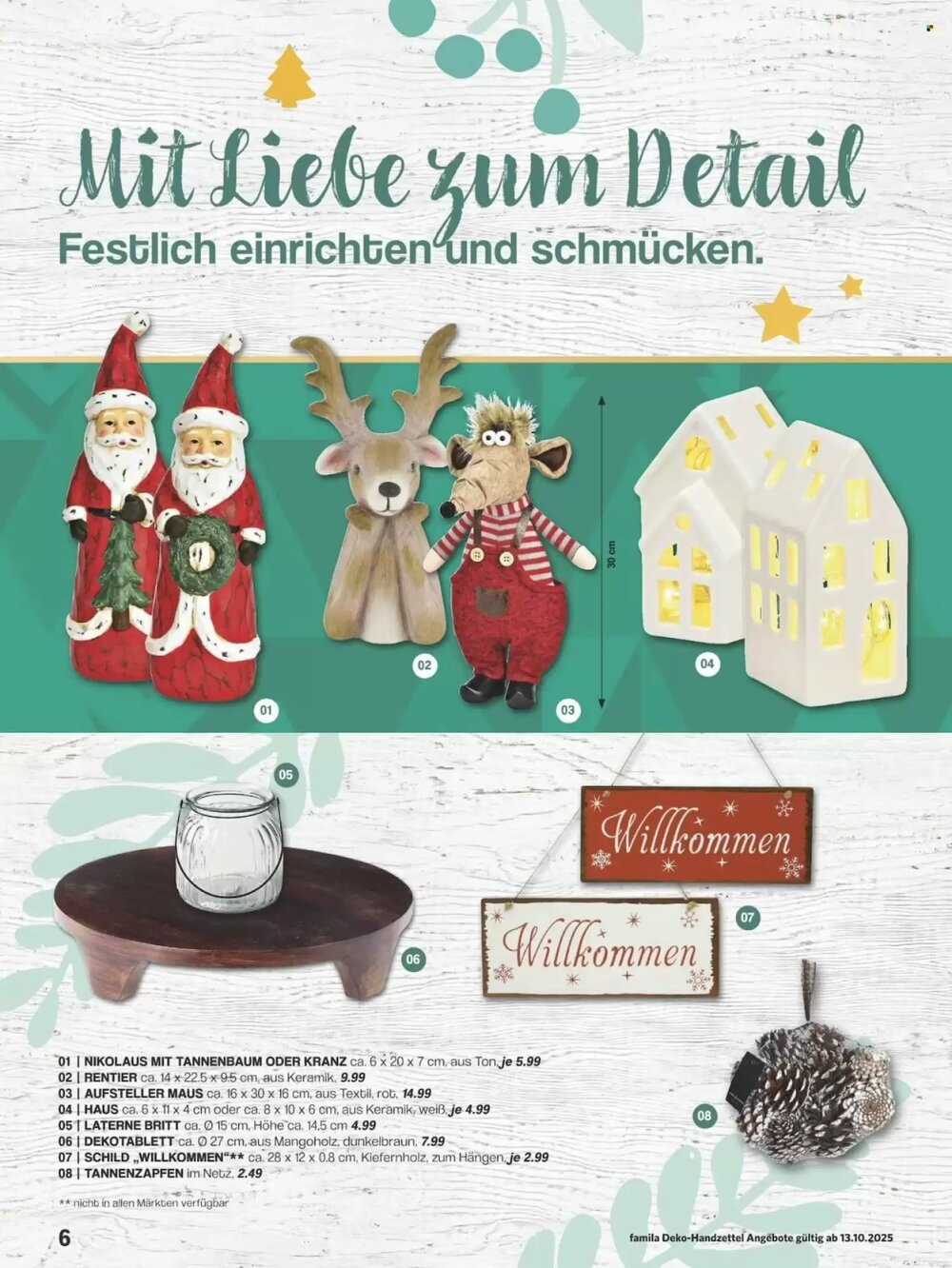 Famila Nord Ost Prospekt (ab 13.10.2025) zum Blättern - Seite 6