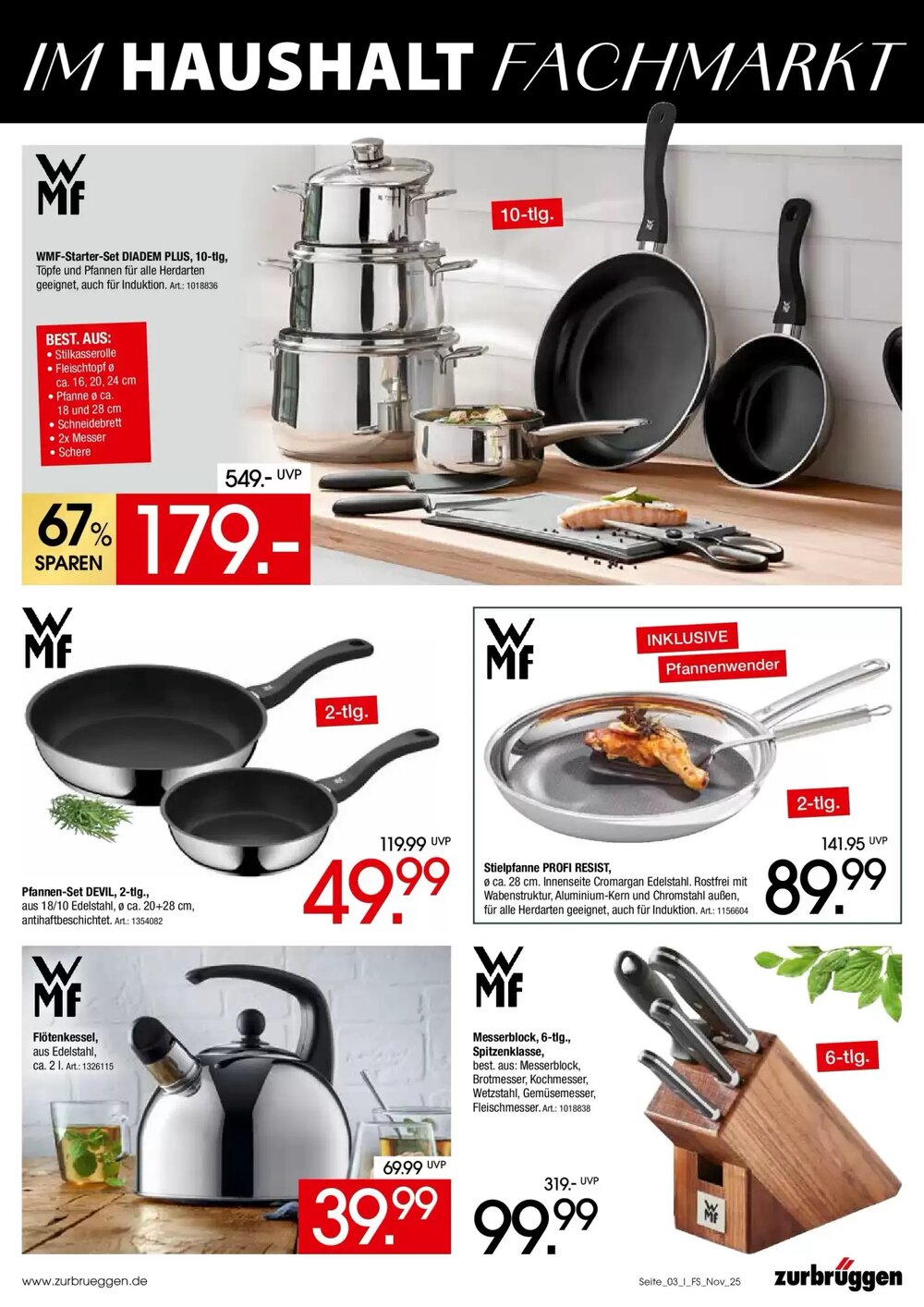 Zurbrüggen Prospekt (ab 31.10.2025) zum Blättern - Seite 3