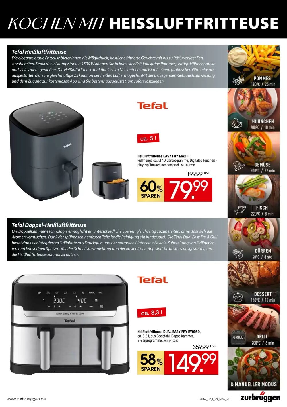 Zurbrüggen Prospekt (ab 31.10.2025) zum Blättern - Seite 7