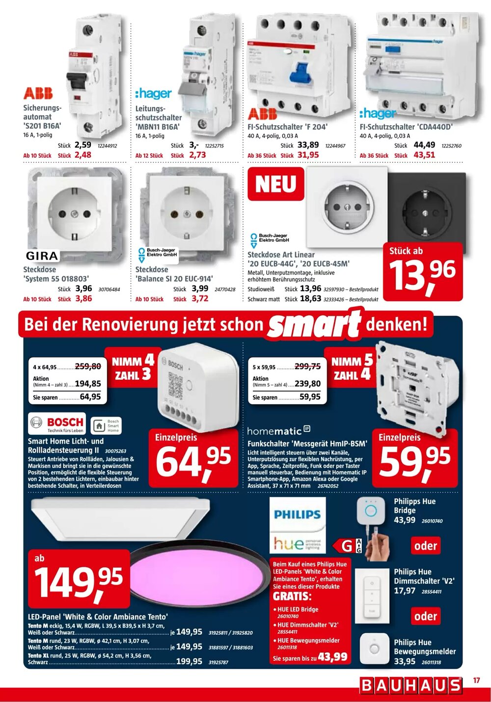 Bauhaus Prospekt (ab 01.11.2025) zum Blättern - Seite 17