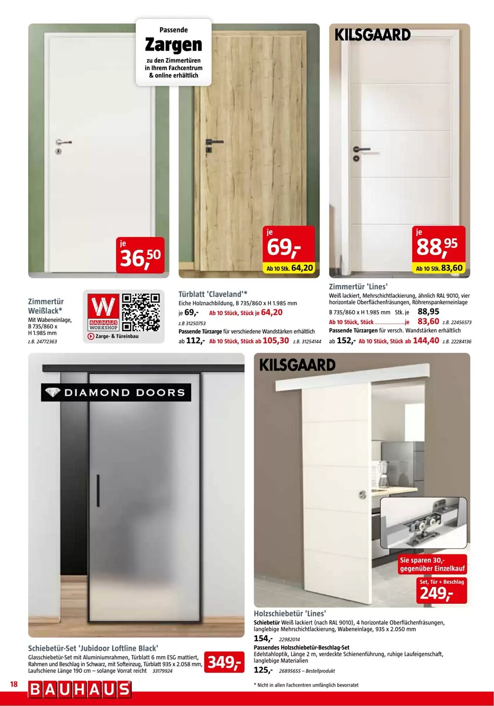 Bauhaus Prospekt (ab 01.11.2025) zum Blättern - Seite 18
