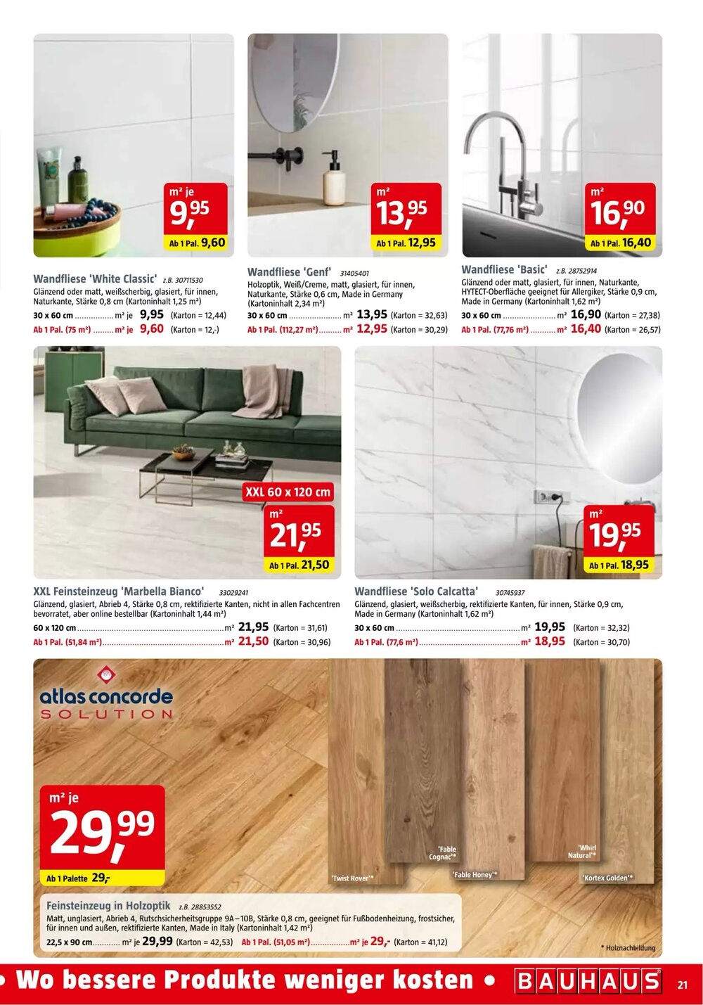 Bauhaus Prospekt (ab 01.11.2025) zum Blättern - Seite 21