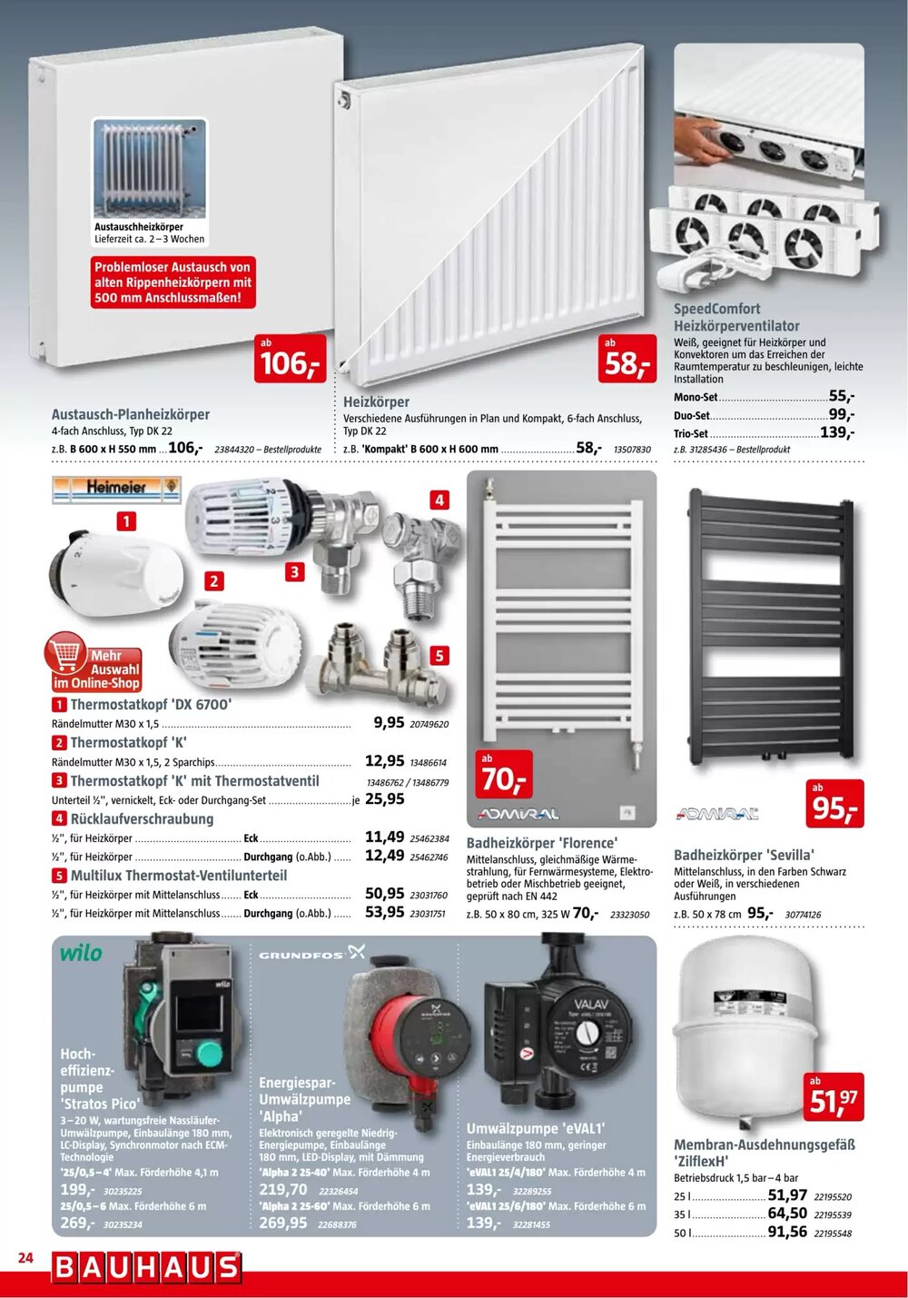 Bauhaus Prospekt (ab 01.11.2025) zum Blättern - Seite 24
