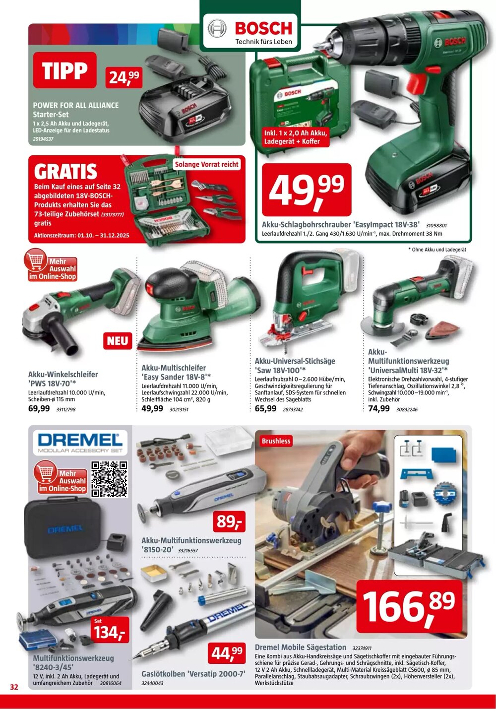 Bauhaus Prospekt (ab 01.11.2025) zum Blättern - Seite 32