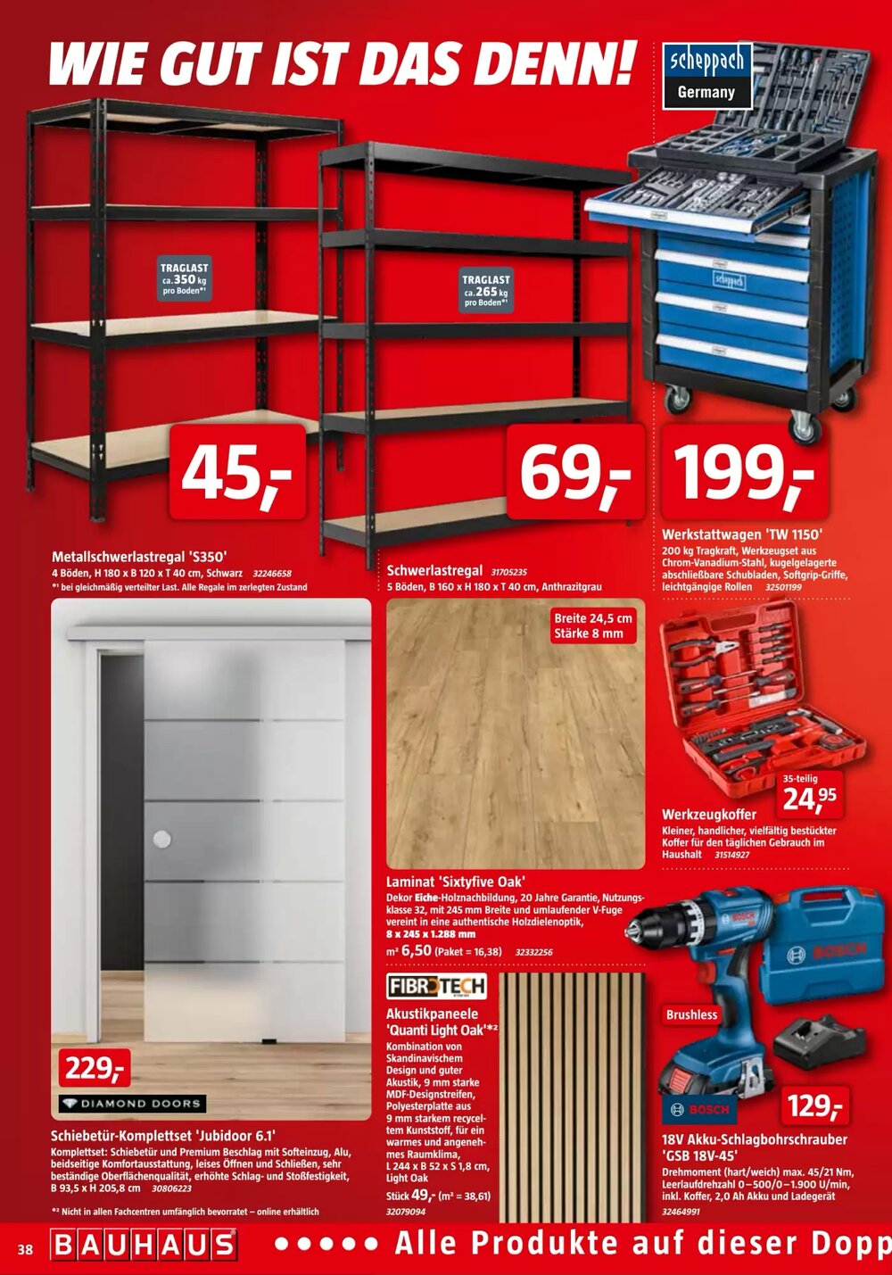 Bauhaus Prospekt (ab 01.11.2025) zum Blättern - Seite 38