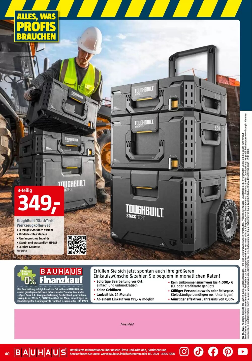 Bauhaus Prospekt (ab 01.11.2025) zum Blättern - Seite 40