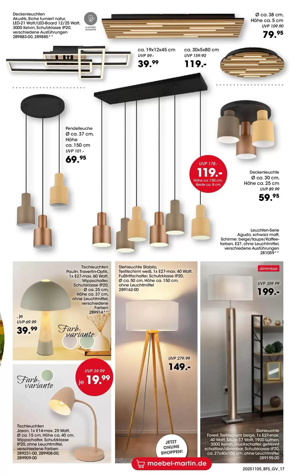 Möbel Martin Prospekt (ab 04.11.2025) zum Blättern - Seite 17