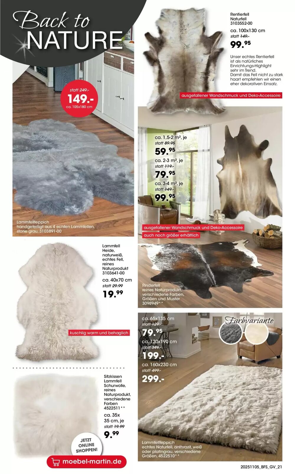 Möbel Martin Prospekt (ab 04.11.2025) zum Blättern - Seite 21