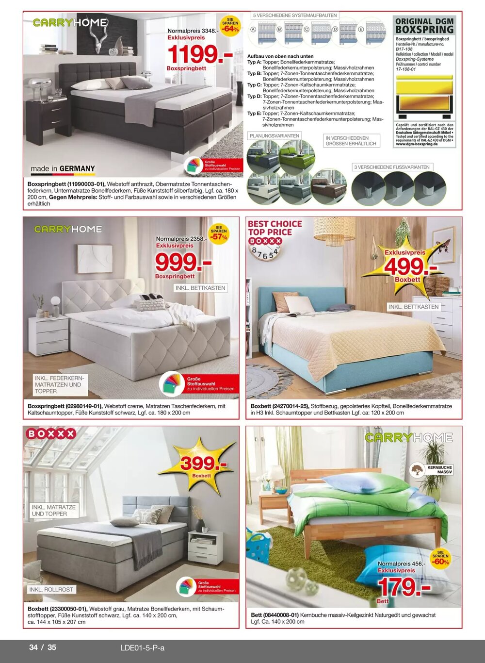 Möbelzentrum Pforzheim Prospekt (ab 08.11.2025) zum Blättern - Seite 34