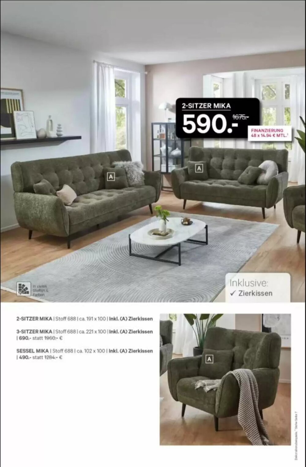 Kabs Polsterwelt Prospekt (ab 10.11.2025) zum Blättern - Seite 24