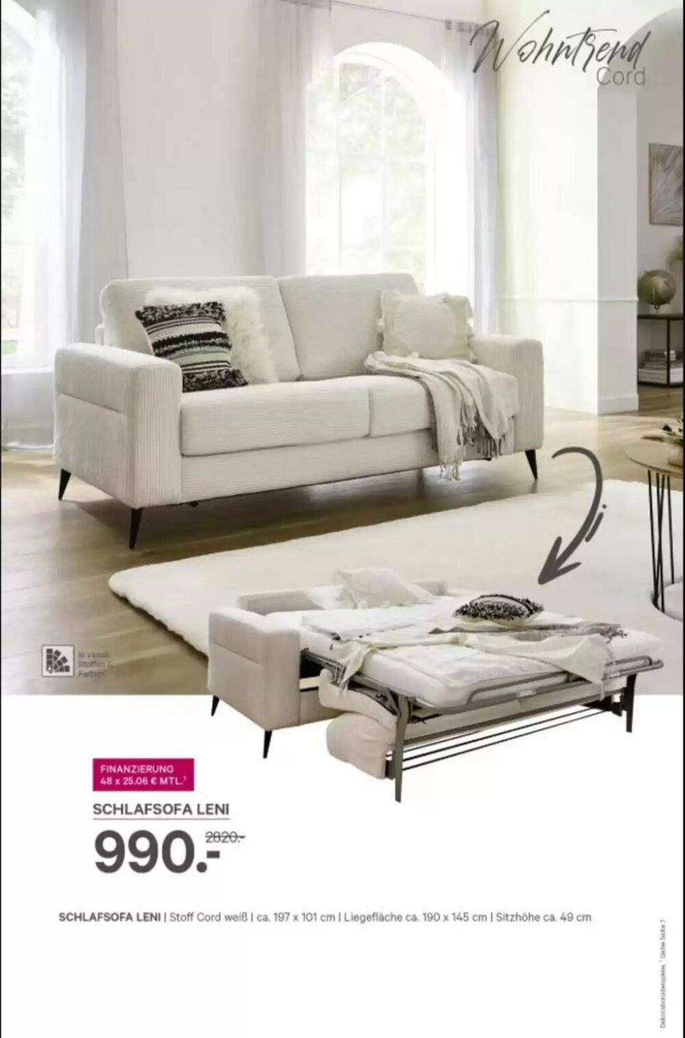 Kabs Polsterwelt Prospekt (ab 10.11.2025) zum Blättern - Seite 31