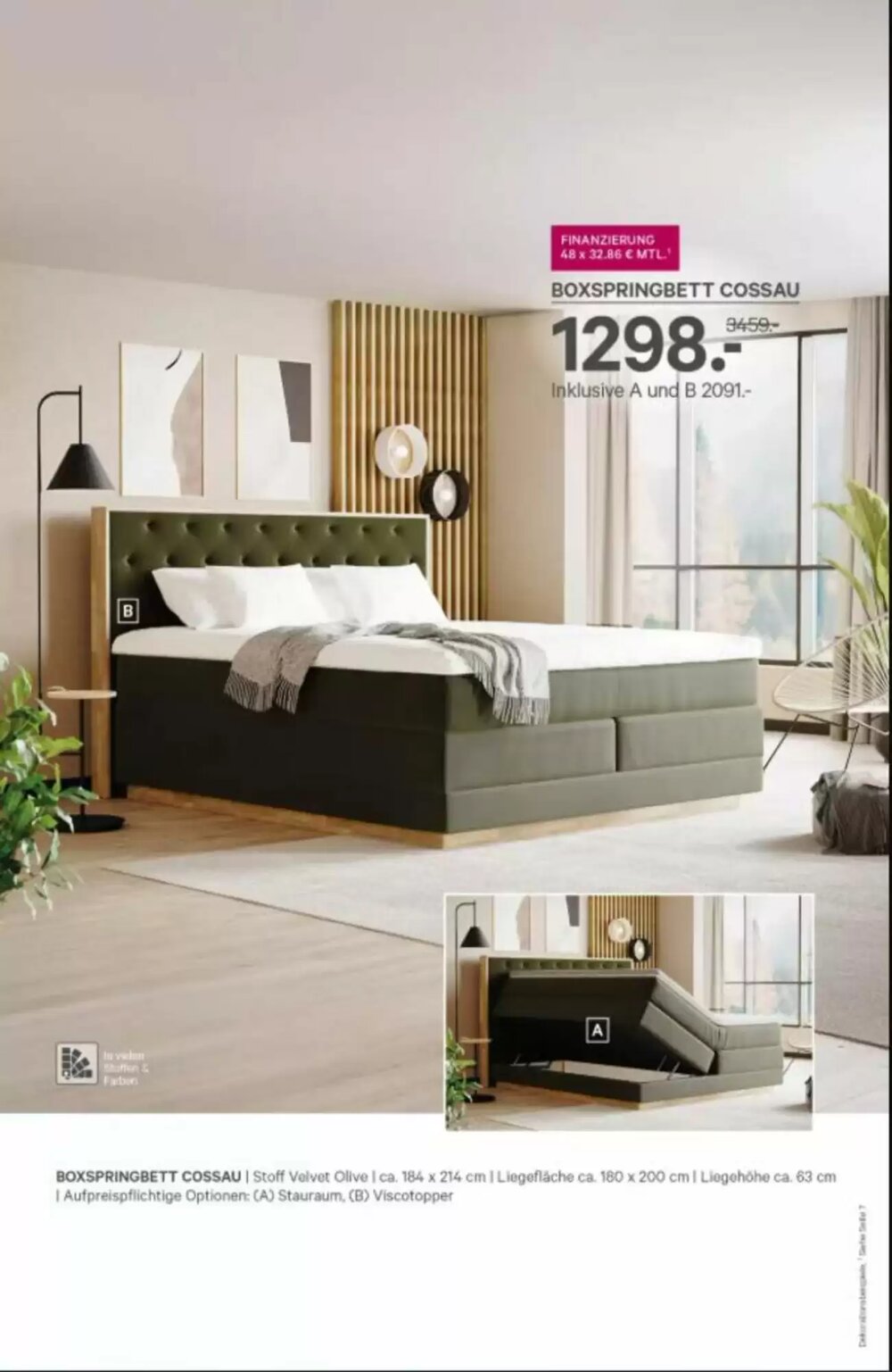 Kabs Polsterwelt Prospekt (ab 10.11.2025) zum Blättern - Seite 36