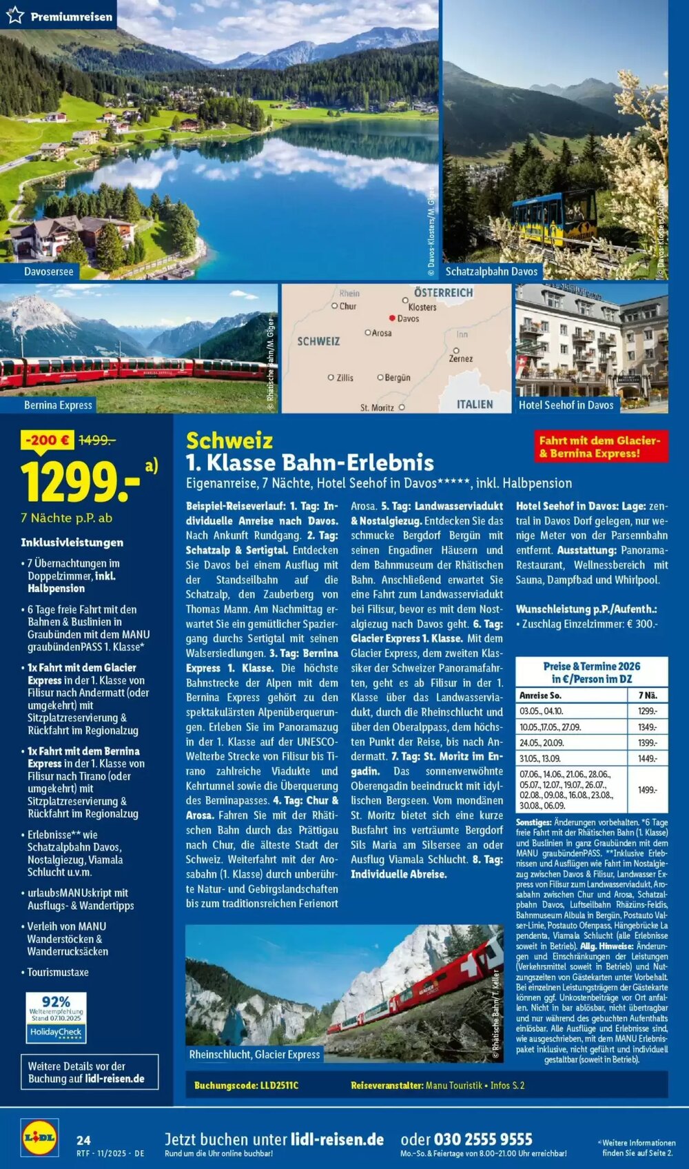 Lidl Reisen Prospekt (ab 12.11.2025) zum Blättern - Seite 24