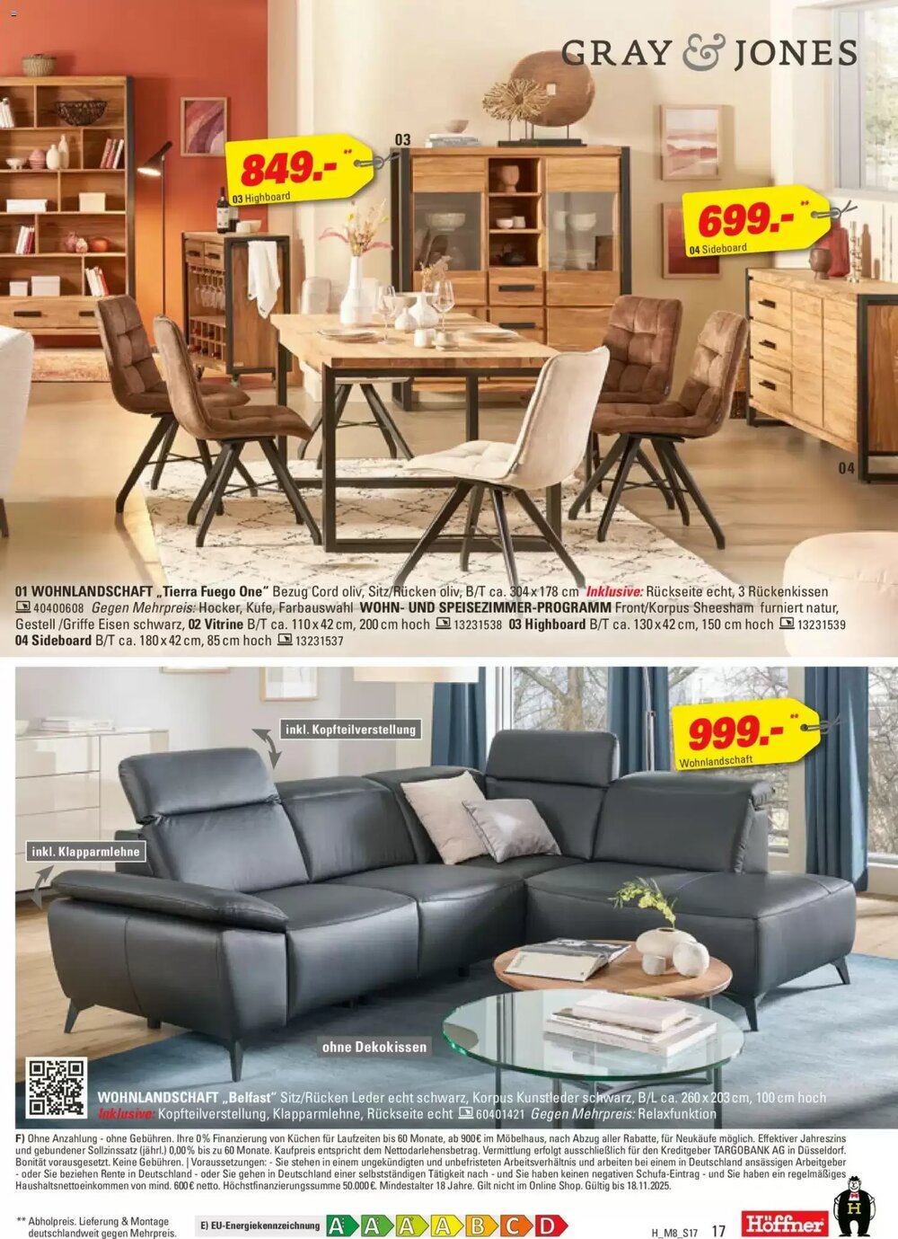 Höffner Prospekt (ab 12.11.2025) zum Blättern - Seite 17
