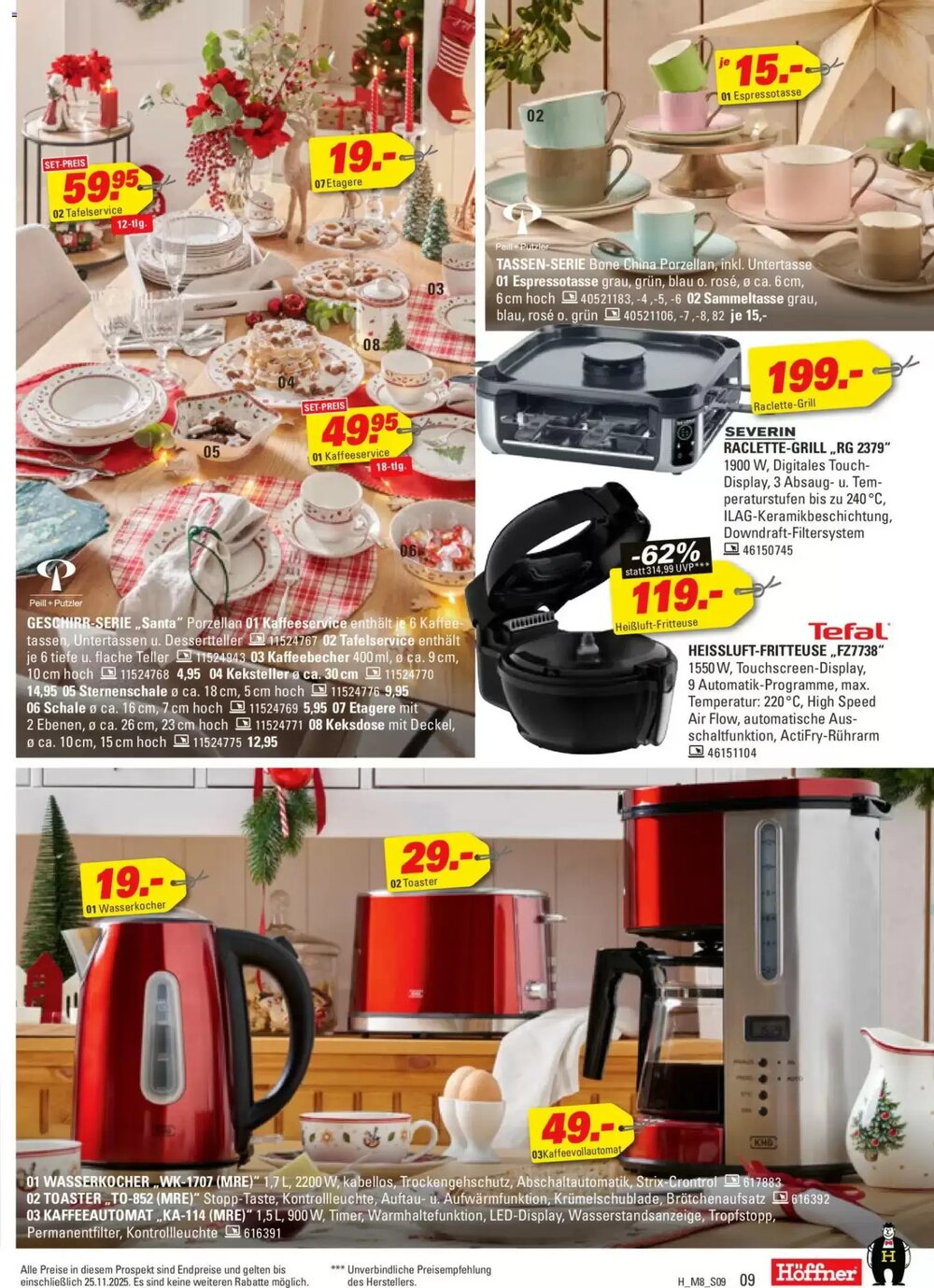 Höffner Prospekt (ab 12.11.2025) zum Blättern - Seite 9