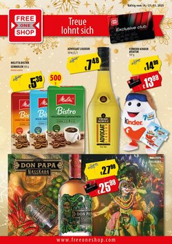 FreeOneShop Prospekt (ab 13.11.2025) zum Blättern
