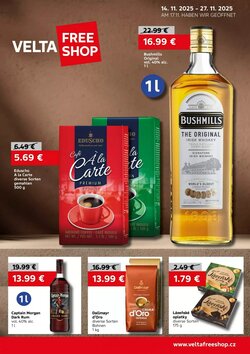 VELTA Free Shop Prospekt (ab 14.11.2025) zum Blättern