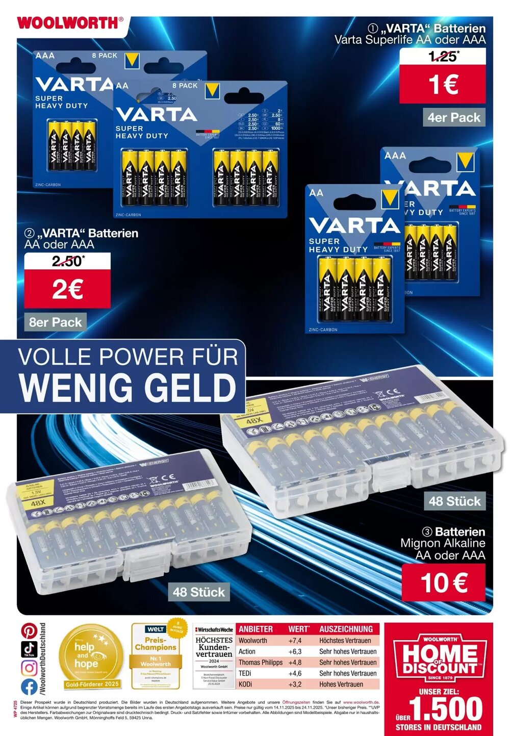 Woolworth Prospekt (ab 14.11.2025) zum Blättern - Seite 23