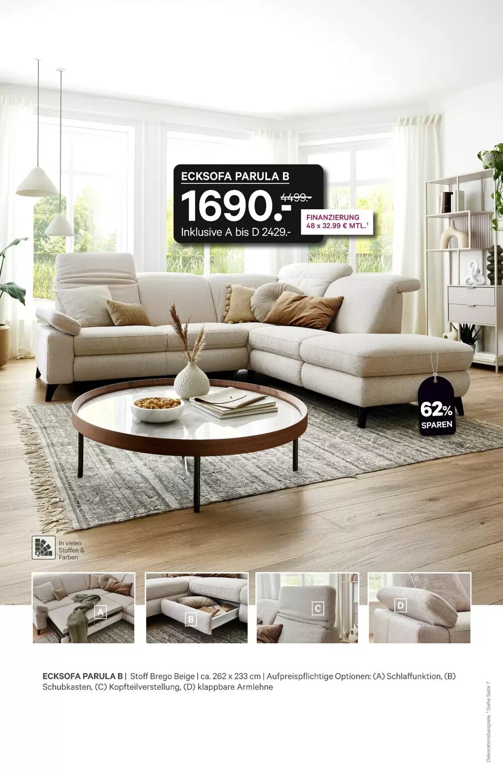 Kabs Polsterwelt Prospekt (ab 14.11.2025) zum Blättern - Seite 5