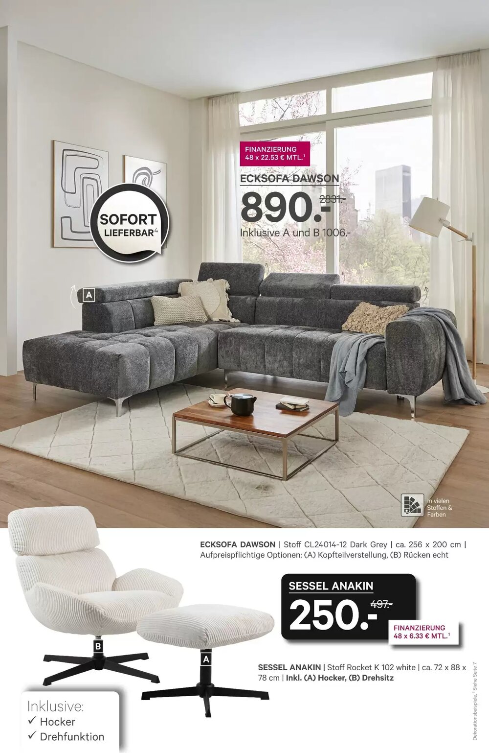 Kabs Polsterwelt Prospekt (ab 14.11.2025) zum Blättern - Seite 6