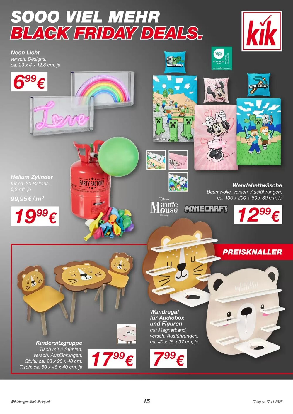 KiK Prospekt (ab 14.11.2025) zum Blättern - Seite 15