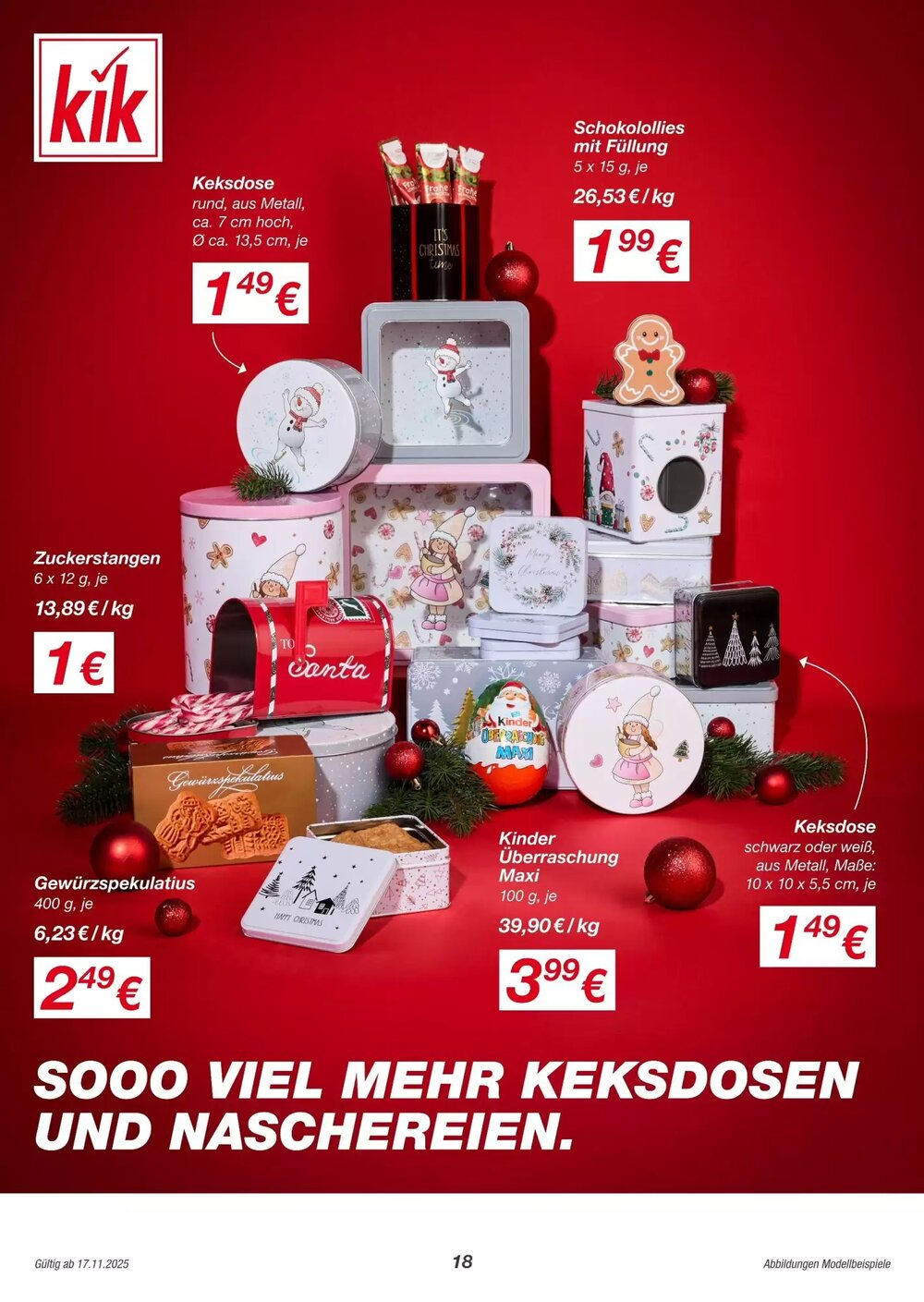 KiK Prospekt (ab 14.11.2025) zum Blättern - Seite 18