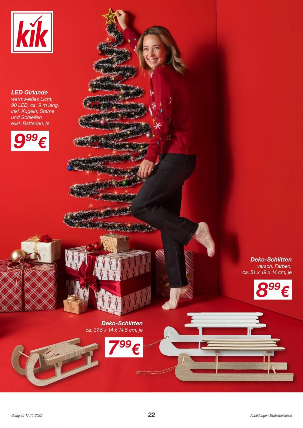 KiK Prospekt (ab 14.11.2025) zum Blättern - Seite 22