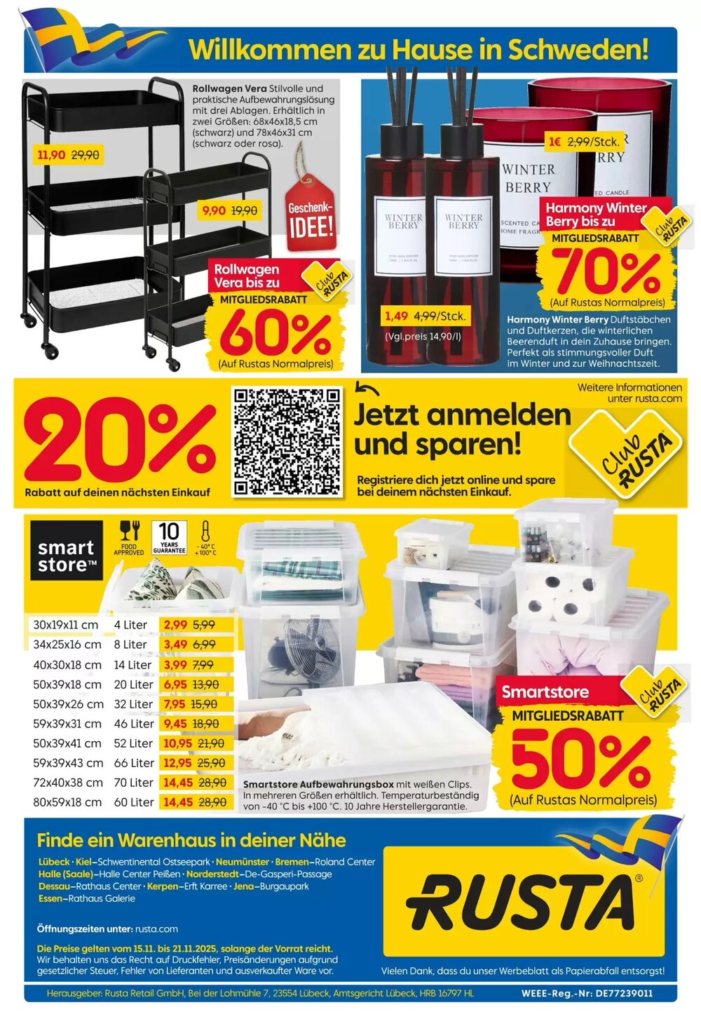 Rusta Prospekt (ab 15.11.2025) zum Blättern - Seite 20