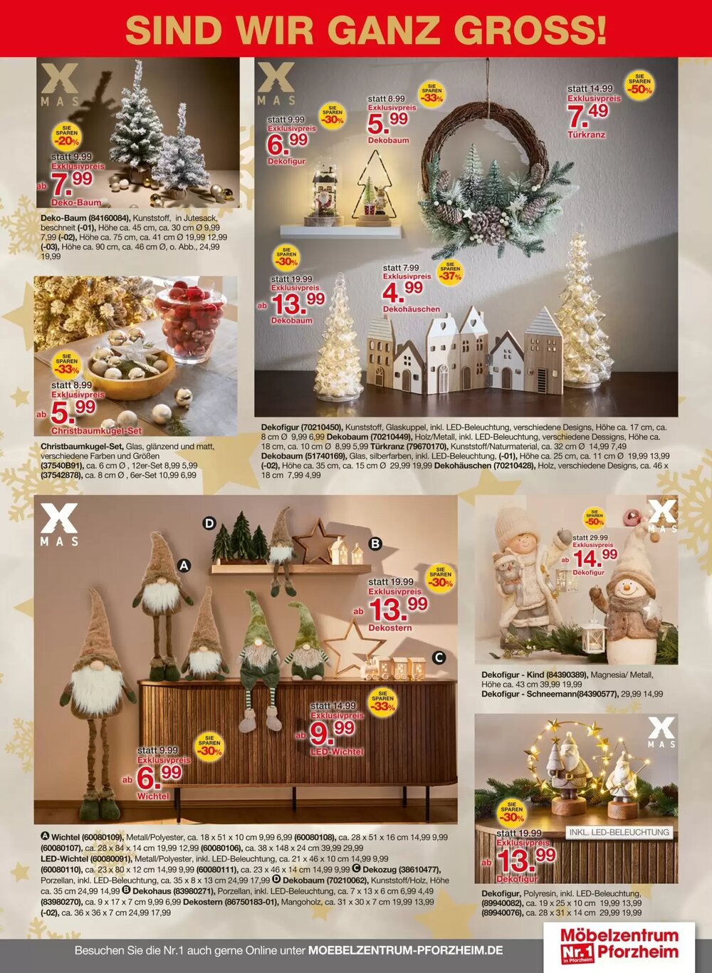 Möbelzentrum Pforzheim Prospekt (ab 15.11.2025) zum Blättern - Seite 9