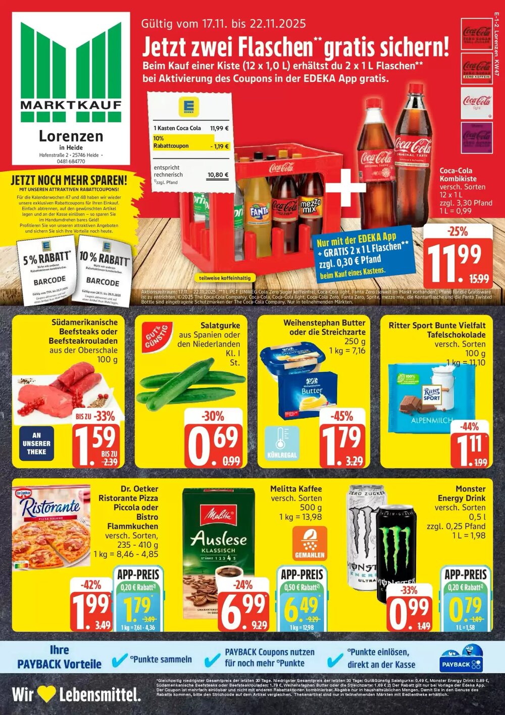 Marktkauf Prospekt (ab 16.11.2025) zum Blättern - Seite 1