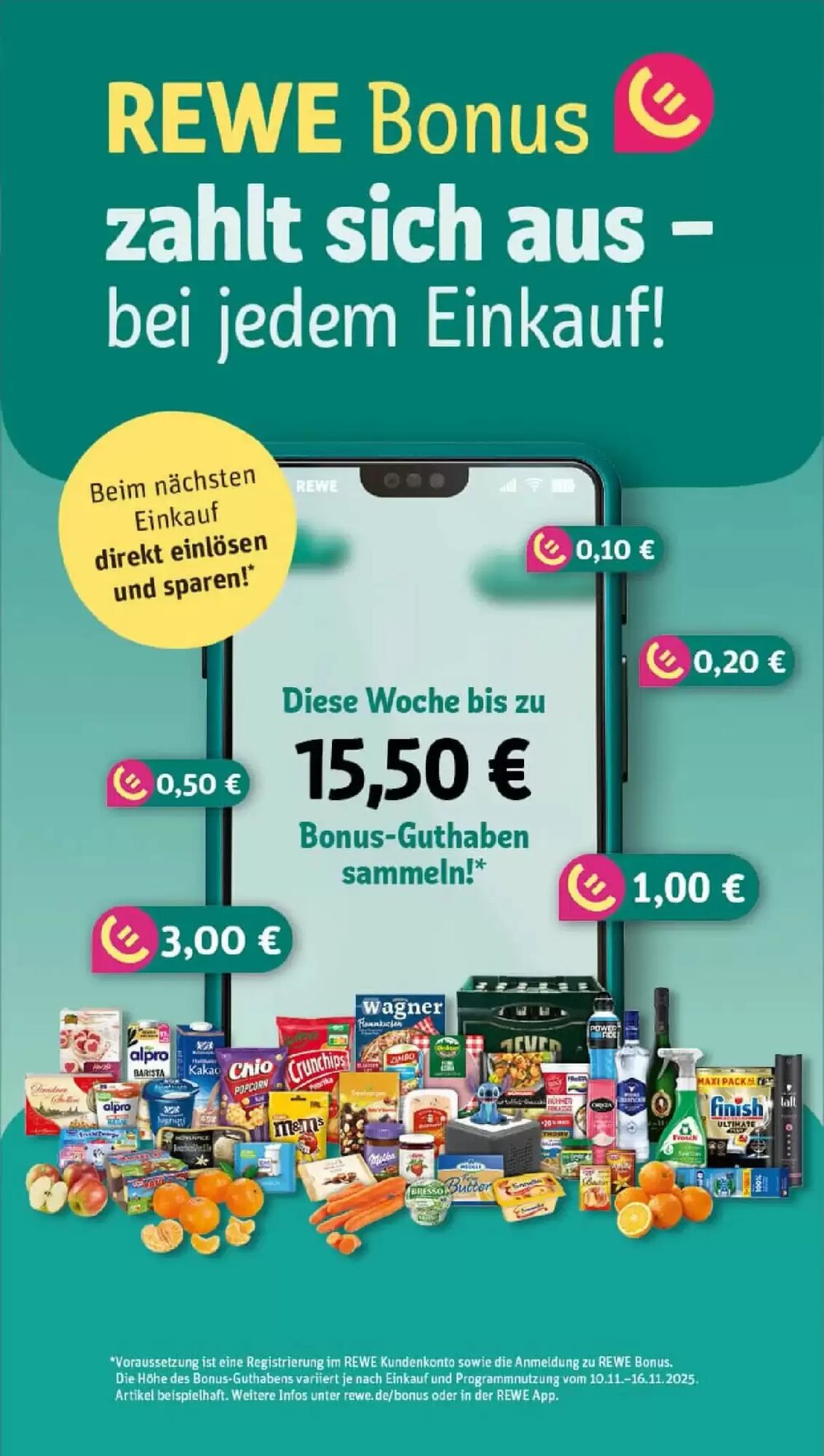REWE Prospekt (ab 16.11.2025) zum Blättern - Seite 3