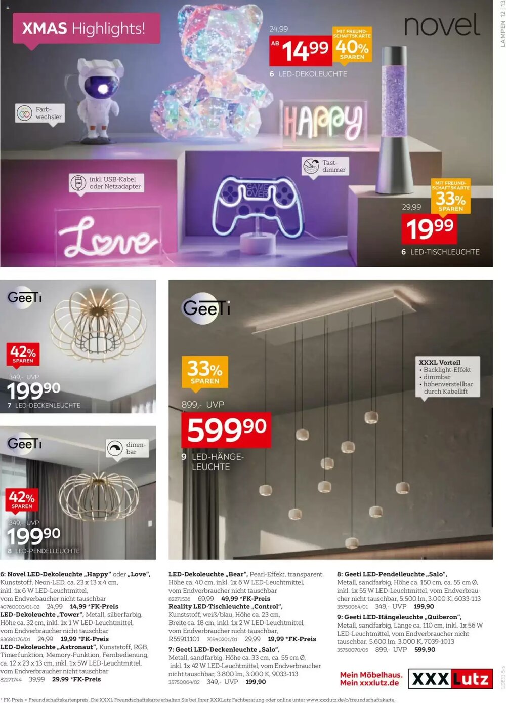 XXXLutz Prospekt (ab 16.11.2025) zum Blättern - Seite 13
